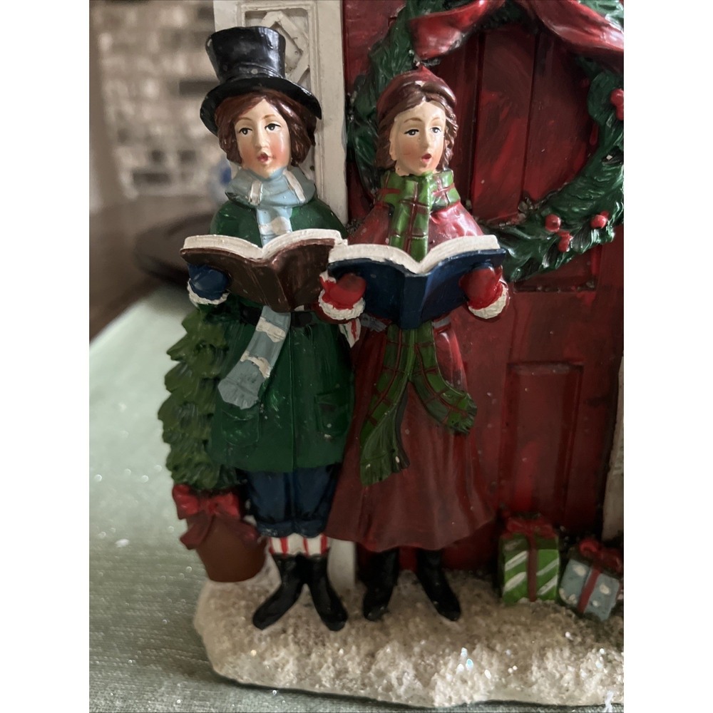 Vtg Napco Dickens Victorian Carolers Christmas Figurine Decor - Picture 4 of 8